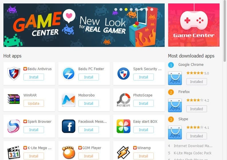 PC App Store — skærmbillede 3