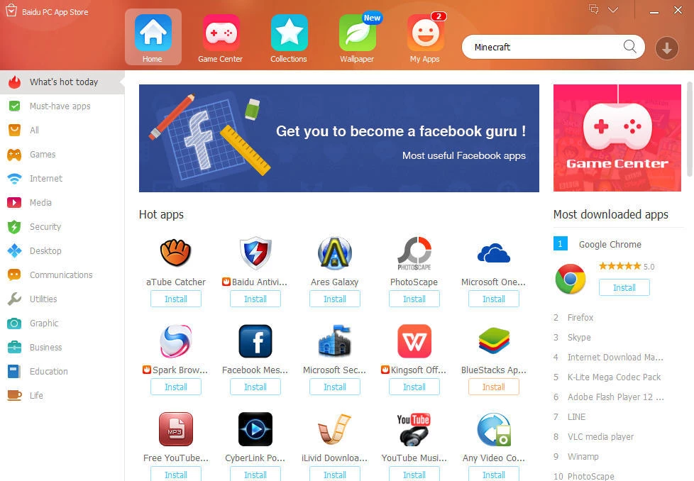 PC App Store — skærmbillede 4